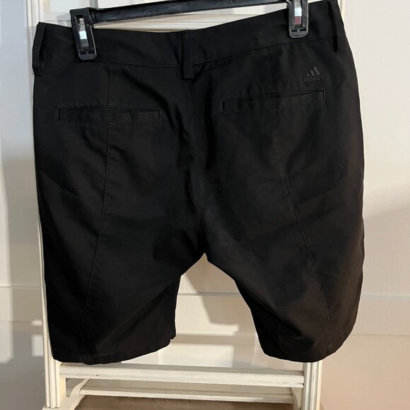 EUC adidas CLIMA Bermuda Shorts (6) in black - Picture 4 of 6